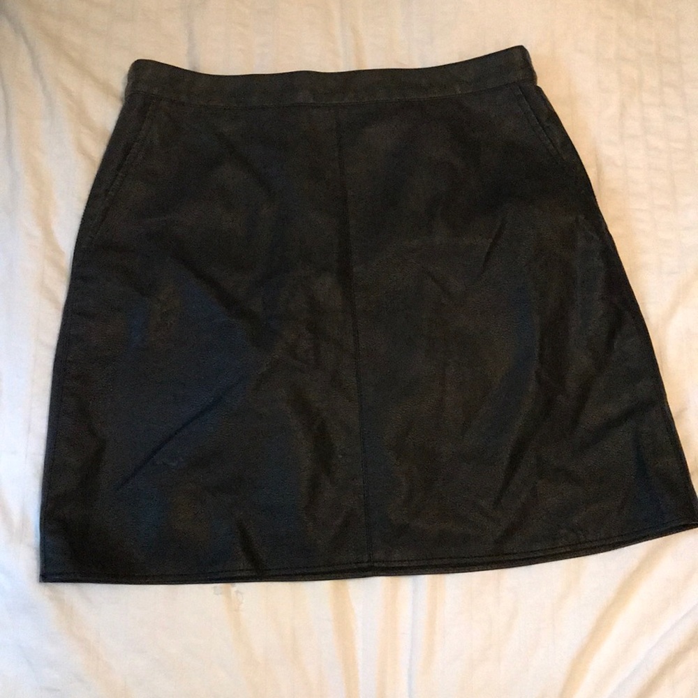 Leather Skirt